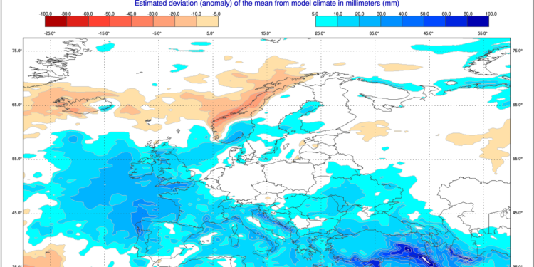 Καιρός: Τι δείχνει το ECMWF για Δεκέμβριο, Ιανουάριο, Φεβρουάριο για την Ελλάδα