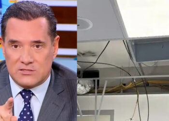 Άδωνις για την κατάρρευση οροφής στο Νοσοκομείο Κορίνθου: «Δεν έπεσε η ψευδοροφή, την ξήλωσαν»