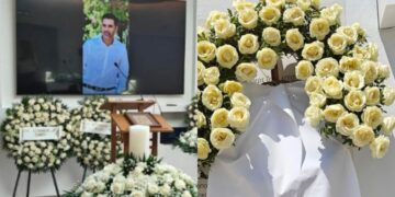 Αριστοτέλης Δαμίγος: Βουβός αποχαιρετισμός στη Ριτσώνα – Το τελευταίο «αντίο» στον πιλότο που χάθηκε στην Ψάθα
