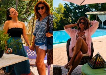 Μιμή Ντενίση: Το εξοχικό της στον Θεολόγο και η ιστορία με την Αλίκη Βουγιουκλάκη που την έκανε να αγαπήσει την περιοχή