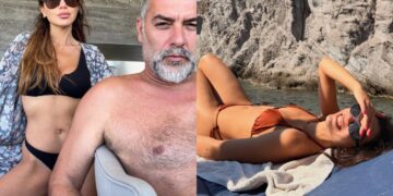 Βανδή: Τα παθιασμένα φιλιά με τον Μπισμπίκη και οι οικογενειακές στιγμές με τα παιδιά της – Το άλμπουμ των διακοπών της