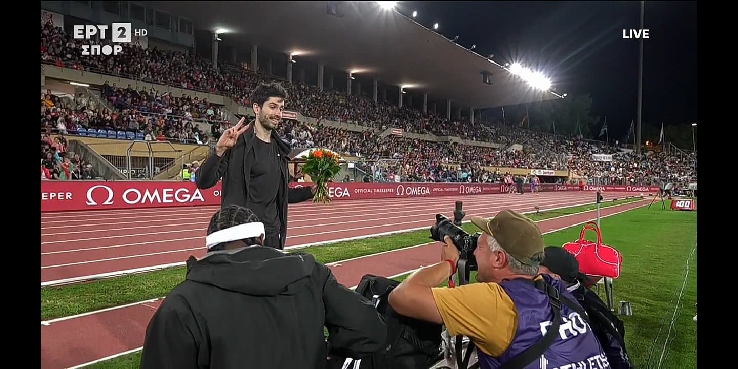 Ο Μίλτος Τεντόγλου στο Diamond League της Λωζάνης