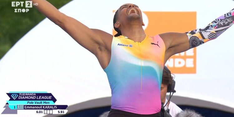ΝΕΟΣ ΘΡΙΑΜΒΟΣ ΓΙΑ ΤΟΝ ΚΑΡΑΛΗ ΣΤΟ DIAMOND LEAGUE ΤΗΣ ΣΙΛΕΣΙΑΣ