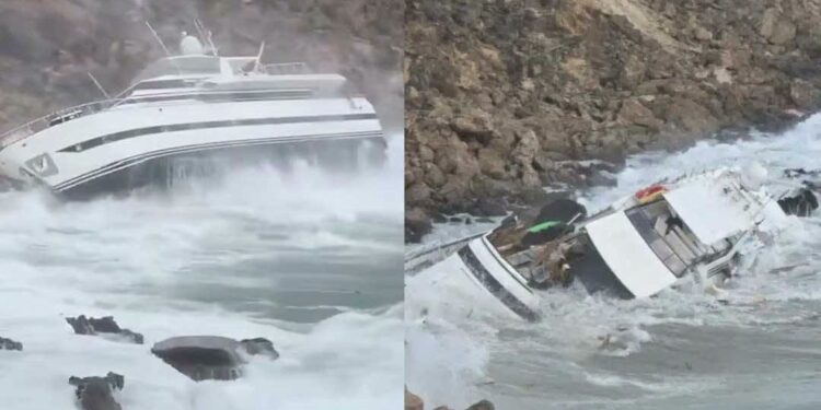 Νεκρός γνωστός επιχειρηματίας από την κακοκαιρία: Το σκάφος του διαλύθηκε στα βράχια, βίντεο από τις δραματικές στιγμές στο Κάβο Γκρέκο