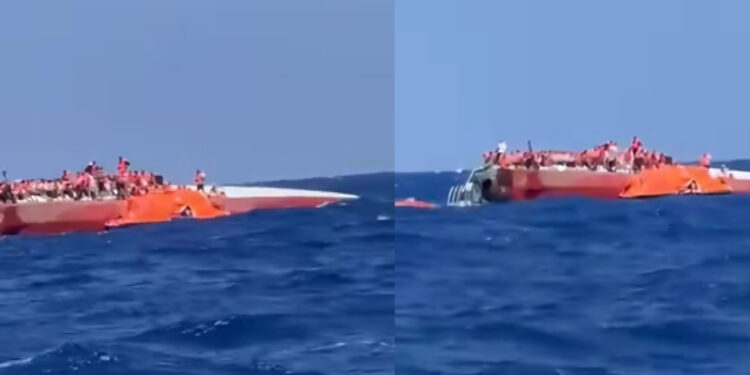 Κύπρος: Σκάφος με 279 επιβαίνοντες βυθίστηκε ανοιχτά της Κερύνειας [Βίντεο]