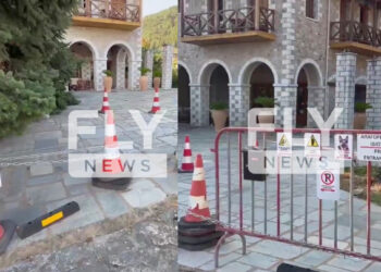 Μυστράς: «Φρούριο» το κλειστό ξενοδοχείο που έκρυβε το πτώμα – Αλυσίδες, κάμερες και απαγορεύσεις (video)