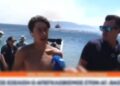 «Τι στον π… θέλεις ρε μαλ@κα;»: Άγριο ξέσπασμα νεαρού σε δημοσιογράφο την ώρα του απεγκλωβισμού από τη φωτιά (video)