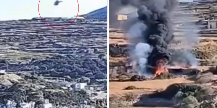Νέο βίντεο από τη συντριβή του ελικοπτέρου στη Σίφνο – Ο πιλότος είχε ενημερώσει 15 λεπτά πριν την τραγωδία