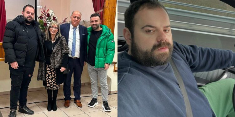 Πέθανε ο 32χρονος γιος του αντιδημάρχου Μακρακώμης: Ραγίζει καρδιές το μήνυμα του πατέρα του – «Δεν μπορώ να το δεχτώ»