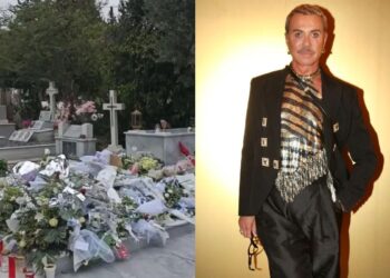 Λάκης Γαβαλάς: Το σπάνιο δώρο που άφησε στον τάφο του νεκρού Μαζωνάκη (φωτογραφία)