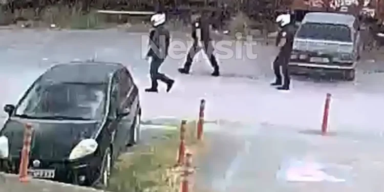 Καλαμάτα: Η άφιξη της ΔΙΑΣ μετά τους πυροβολισμούς – Βίντεο ντοκουμέντο