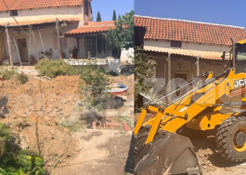 Θρίλερ μετά την καταγγελία ότι έχει θαφτεί γυναίκα στην αυλή του σπιτιού της – Ύποπτες κινήσεις από τον γιο και την κόρη (video)