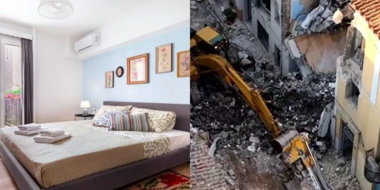 Λυσικράτους 15 στη Πλάκα: Από luxurius Airbnb στα… συντρίμμια! Σε αυτό το διαμέρισμα βρέθηκαν νεκροί οι τουρίστες – Πόσο κόστιζε η βραδιά