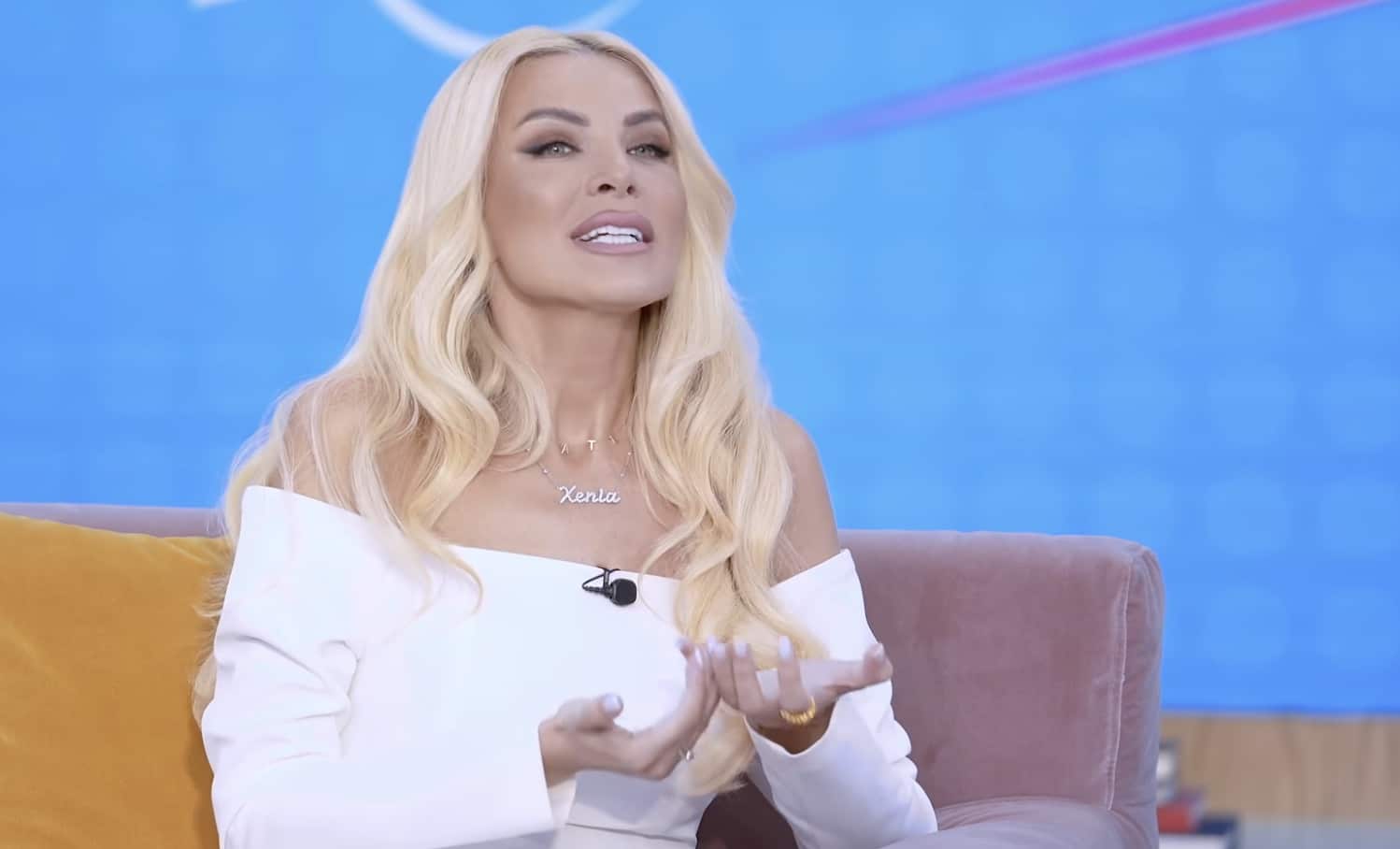 Κατερίνα Καινούργιου: «Θεέ μου, πόσο ευλογημένη είμαι που έχω έναν τόσο καλό άνθρωπο να είναι πατέρας της κόρης μου!» 1 στιγμιότυπο οθόνης Κατερίνα Καινούργιου