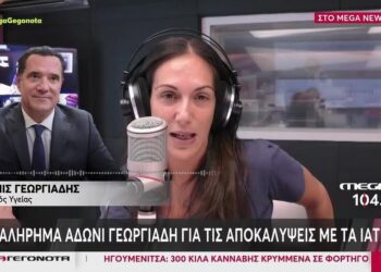 Χαμός στον «αέρα» του ραδιοφώνου: Άγριος τσακωμός Άδωνι Γεωργιάδη-Ανθής Βούλγαρη – «Δεν ντρέπεστε;»